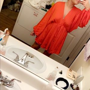 Arzel Free People Red Mini Dress